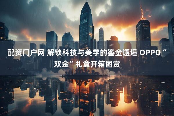 配资门户网 解锁科技与美学的鎏金邂逅 OPPO“双金”礼盒开箱图赏